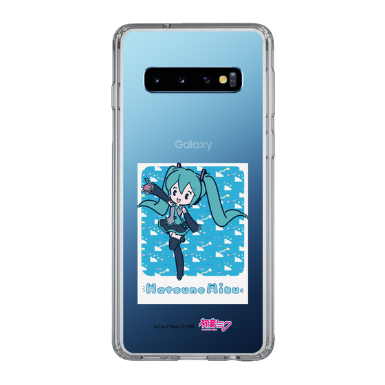 Slim Protection Case［ HATSUNE MIKU - Glitch Sky - Blue ］