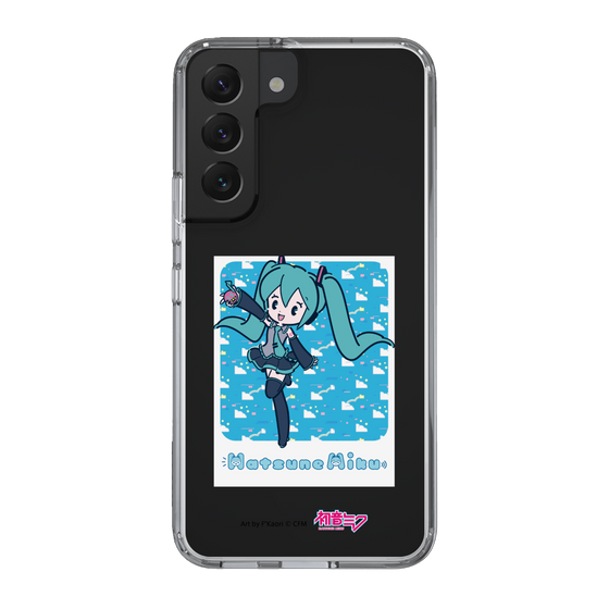 Slim Protection Case［ HATSUNE MIKU - Glitch Sky - Blue ］