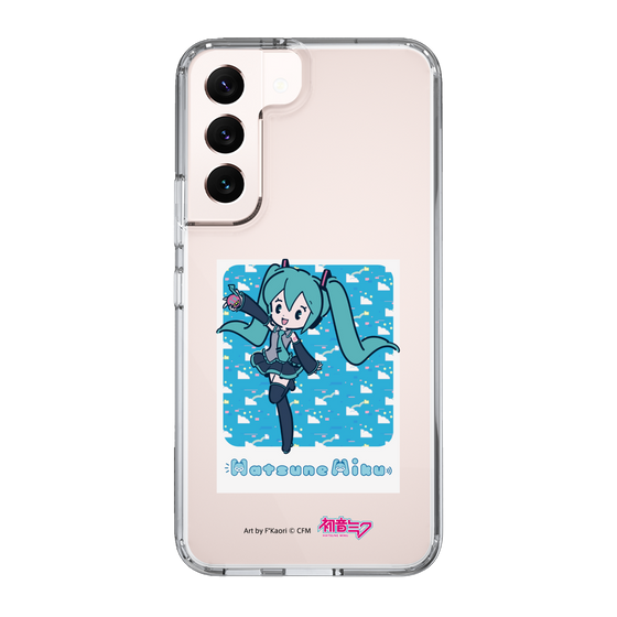 Slim Protection Case［ HATSUNE MIKU - Glitch Sky - Blue ］