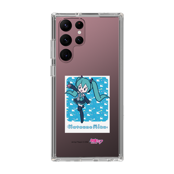 Slim Protection Case［ HATSUNE MIKU - Glitch Sky - Blue ］
