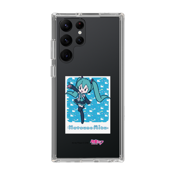 Slim Protection Case［ HATSUNE MIKU - Glitch Sky - Blue ］