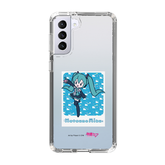 Slim Protection Case［ HATSUNE MIKU - Glitch Sky - Blue ］