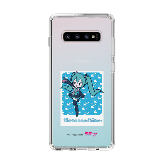 Slim Protection Case［ HATSUNE MIKU - Glitch Sky - Blue ］