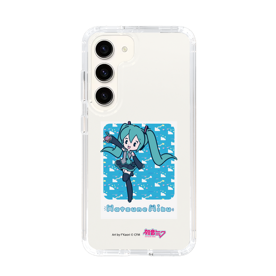 Slim Protection Case［ HATSUNE MIKU - Glitch Sky - Blue ］