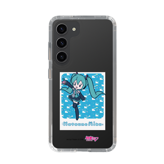 Slim Protection Case［ HATSUNE MIKU - Glitch Sky - Blue ］