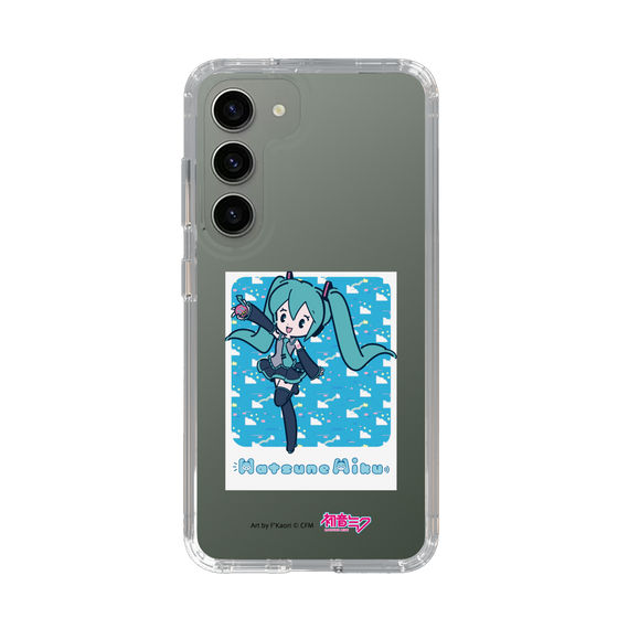Slim Protection Case［ HATSUNE MIKU - Glitch Sky - Blue ］