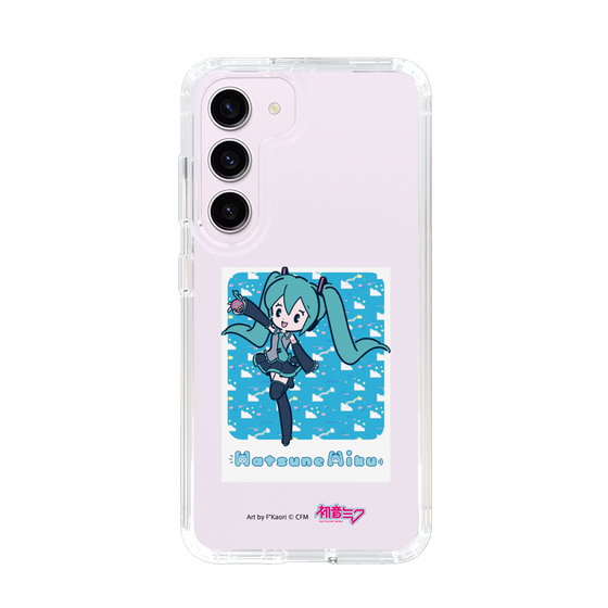 Slim Protection Case［ HATSUNE MIKU - Glitch Sky - Blue ］