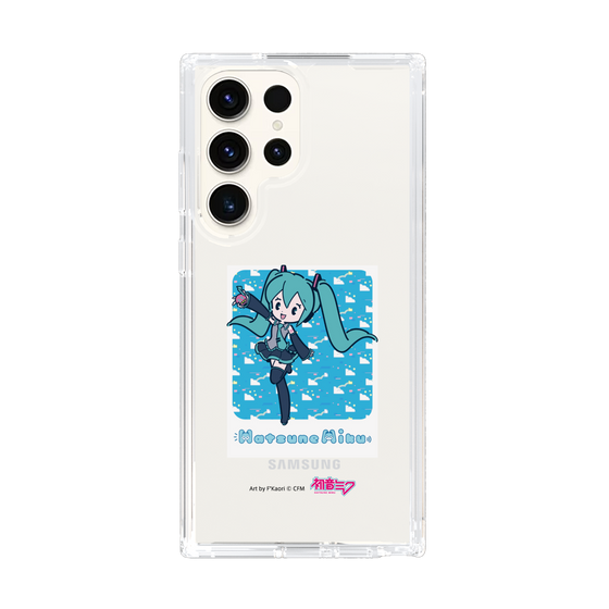 Slim Protection Case［ HATSUNE MIKU - Glitch Sky - Blue ］