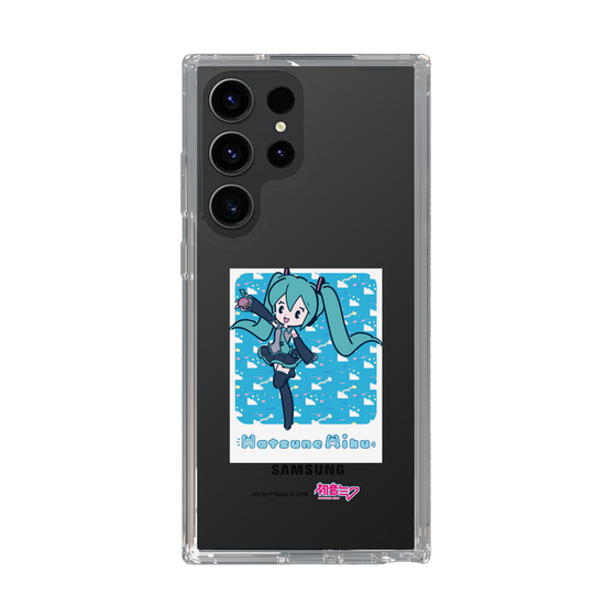 Slim Protection Case［ HATSUNE MIKU - Glitch Sky - Blue ］