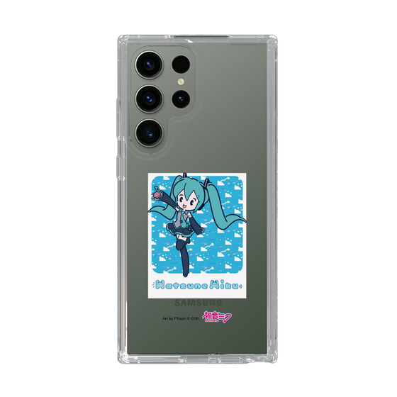 Slim Protection Case［ HATSUNE MIKU - Glitch Sky - Blue ］