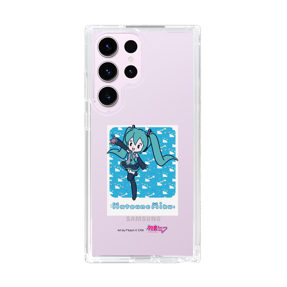 Slim Protection Case［ HATSUNE MIKU - Glitch Sky - Blue ］