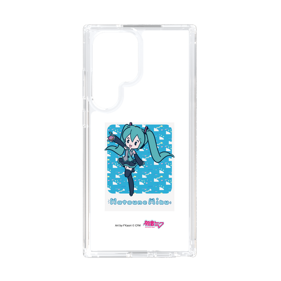 Slim Protection Case［ HATSUNE MIKU - Glitch Sky - Blue ］
