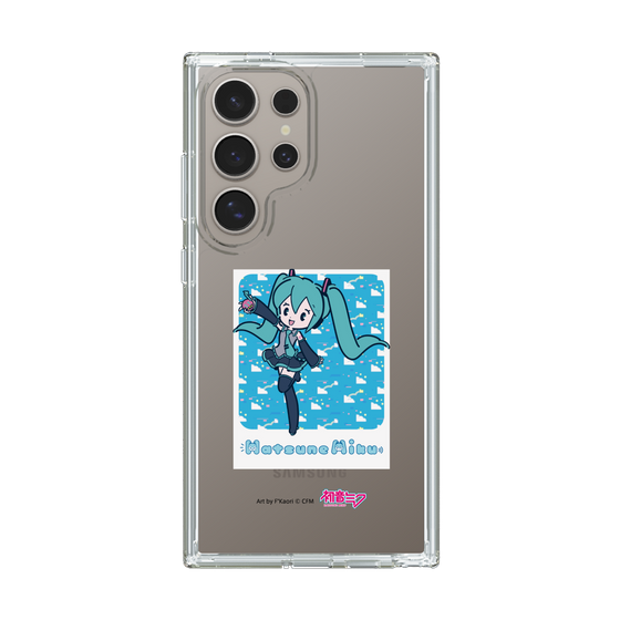 Slim Protection Case［ HATSUNE MIKU - Glitch Sky - Blue ］