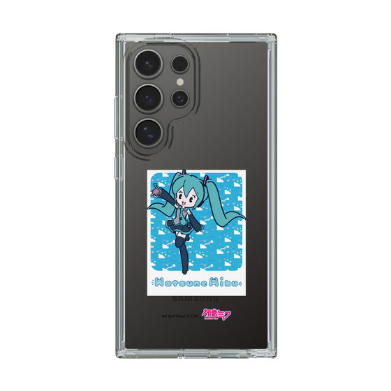 Slim Protection Case［ HATSUNE MIKU - Glitch Sky - Blue ］