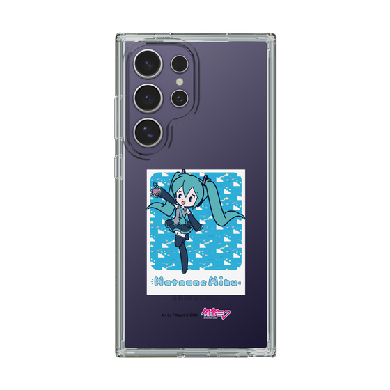 Slim Protection Case［ HATSUNE MIKU - Glitch Sky - Blue ］