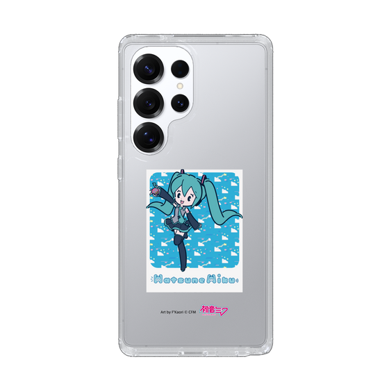Slim Protection Case［ HATSUNE MIKU - Glitch Sky - Blue ］