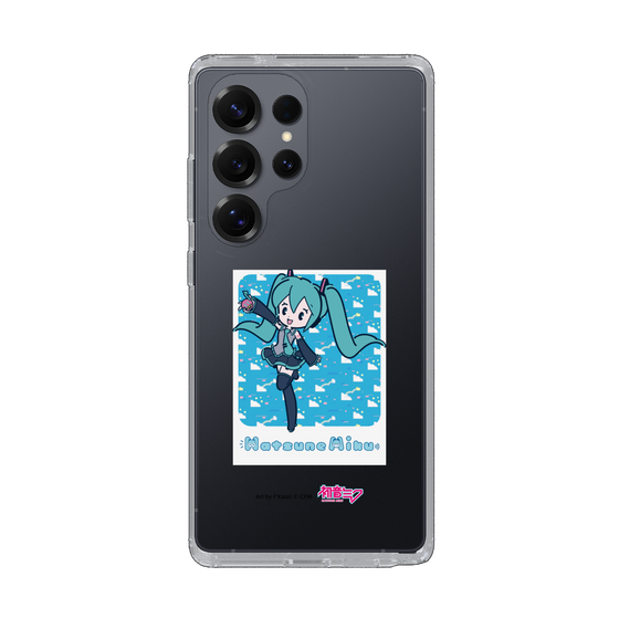 Slim Protection Case［ HATSUNE MIKU - Glitch Sky - Blue ］