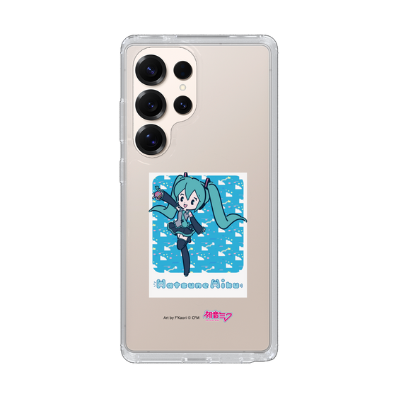 Slim Protection Case［ HATSUNE MIKU - Glitch Sky - Blue ］
