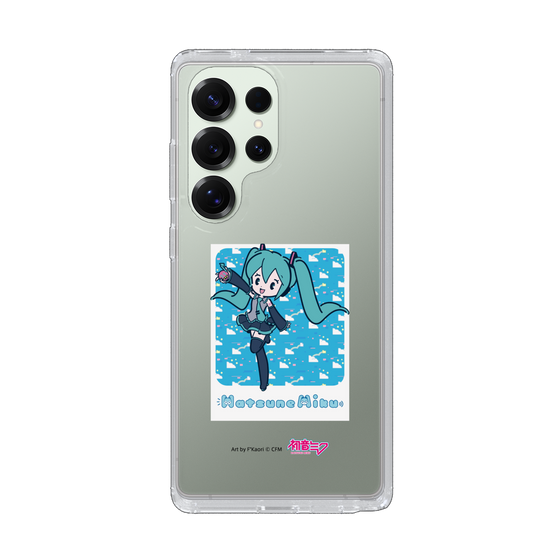 Slim Protection Case［ HATSUNE MIKU - Glitch Sky - Blue ］