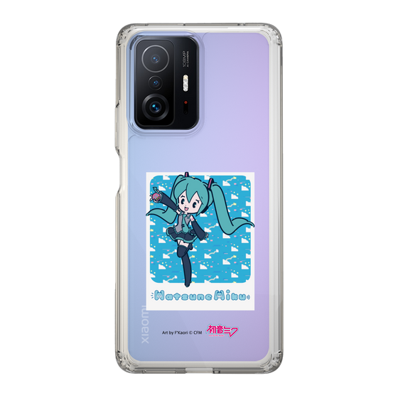 Slim Protection Case［ HATSUNE MIKU - Glitch Sky - Blue ］