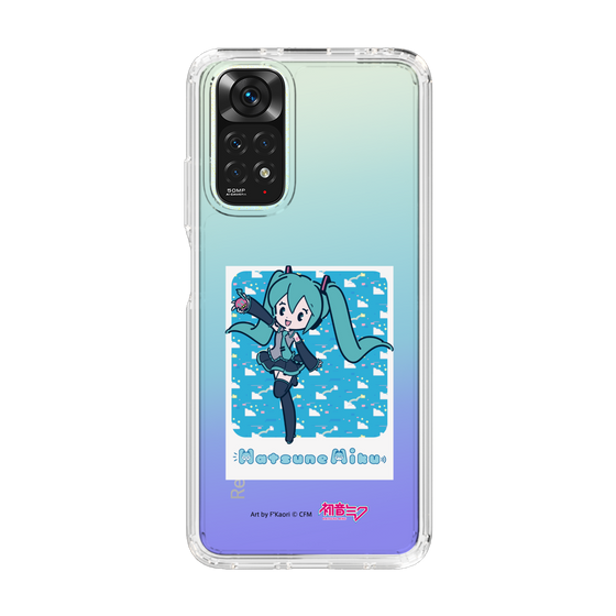 Slim Protection Case［ HATSUNE MIKU - Glitch Sky - Blue ］