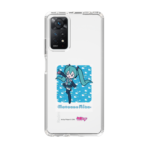 Slim Protection Case［ HATSUNE MIKU - Glitch Sky - Blue ］