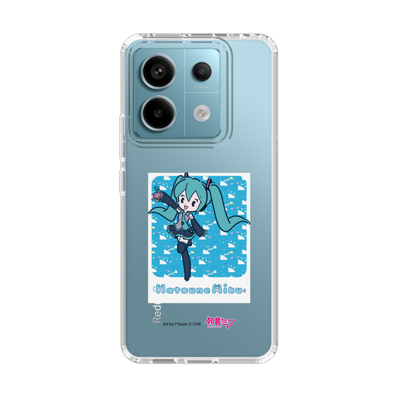 Slim Protection Case［ HATSUNE MIKU - Glitch Sky - Blue ］