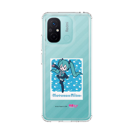 Slim Protection Case［ HATSUNE MIKU - Glitch Sky - Blue ］