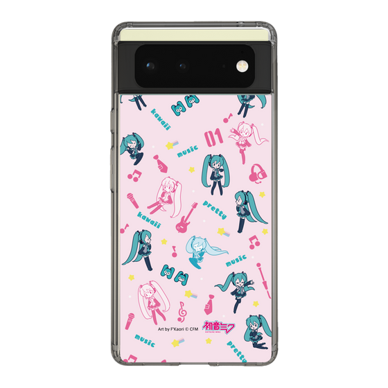 Slim Protection Case［ HATSUNE MIKU - Instrumental - Pink ］