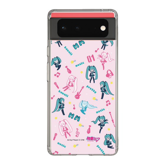 Slim Protection Case［ HATSUNE MIKU - Instrumental - Pink ］
