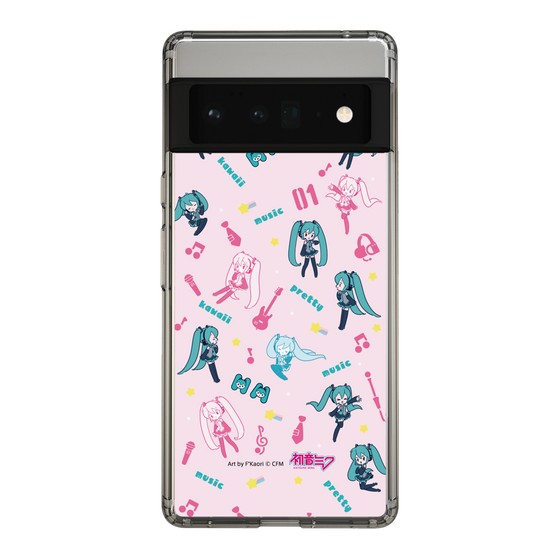 Slim Protection Case［ HATSUNE MIKU - Instrumental - Pink ］