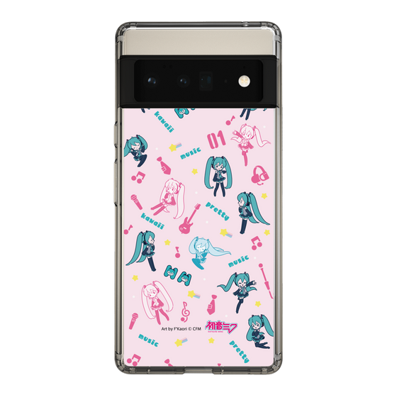Slim Protection Case［ HATSUNE MIKU - Instrumental - Pink ］