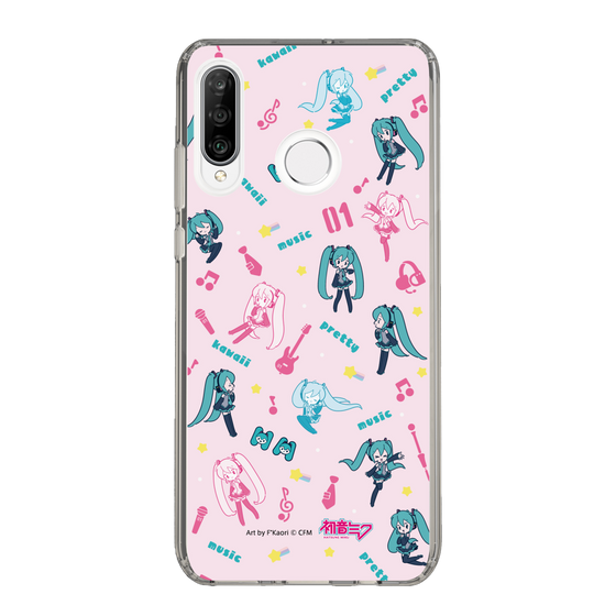 Slim Protection Case［ HATSUNE MIKU - Instrumental - Pink ］