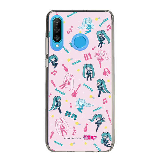 Slim Protection Case［ HATSUNE MIKU - Instrumental - Pink ］
