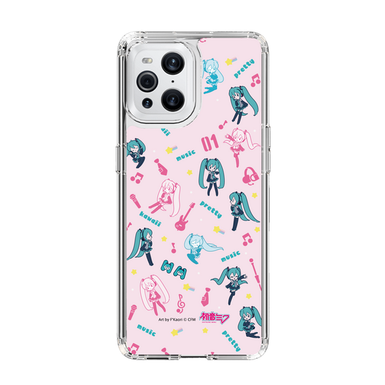 Slim Protection Case［ HATSUNE MIKU - Instrumental - Pink ］