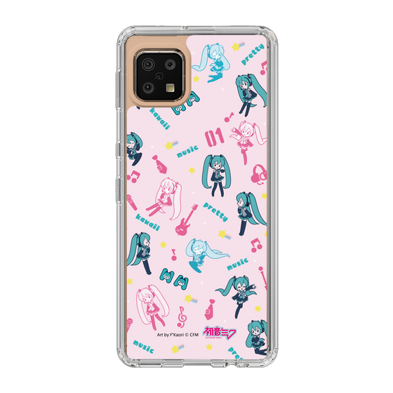 Slim Protection Case［ HATSUNE MIKU - Instrumental - Pink ］