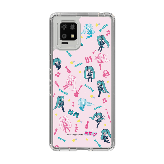 Slim Protection Case［ HATSUNE MIKU - Instrumental - Pink ］