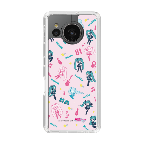 Slim Protection Case［ HATSUNE MIKU - Instrumental - Pink ］