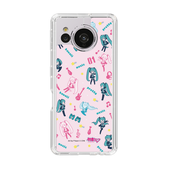 Slim Protection Case［ HATSUNE MIKU - Instrumental - Pink ］