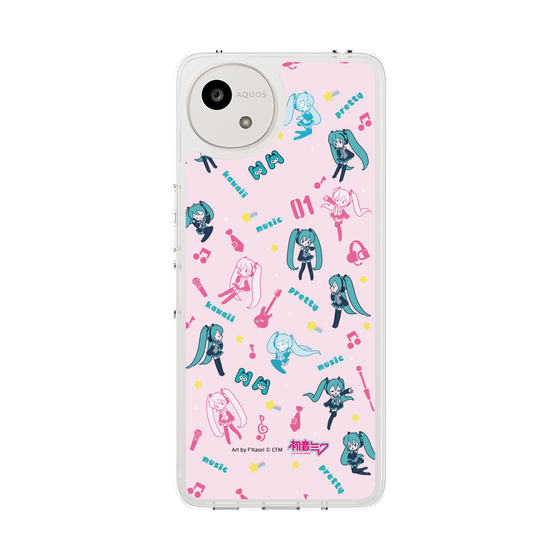 Slim Protection Case［ HATSUNE MIKU - Instrumental - Pink ］