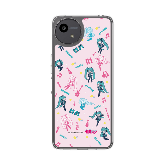 Slim Protection Case［ HATSUNE MIKU - Instrumental - Pink ］