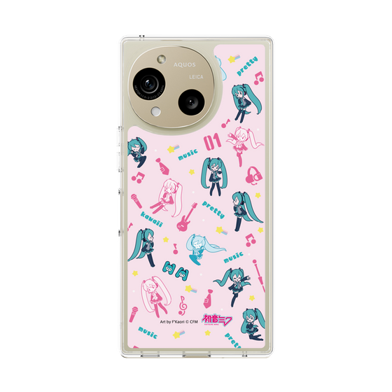 Slim Protection Case［ HATSUNE MIKU - Instrumental - Pink ］