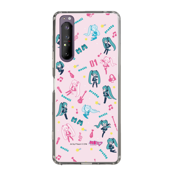 Slim Protection Case［ HATSUNE MIKU - Instrumental - Pink ］