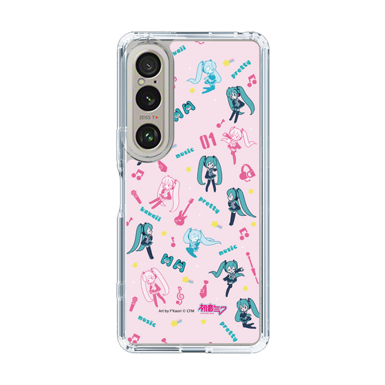 Slim Protection Case［ HATSUNE MIKU - Instrumental - Pink ］