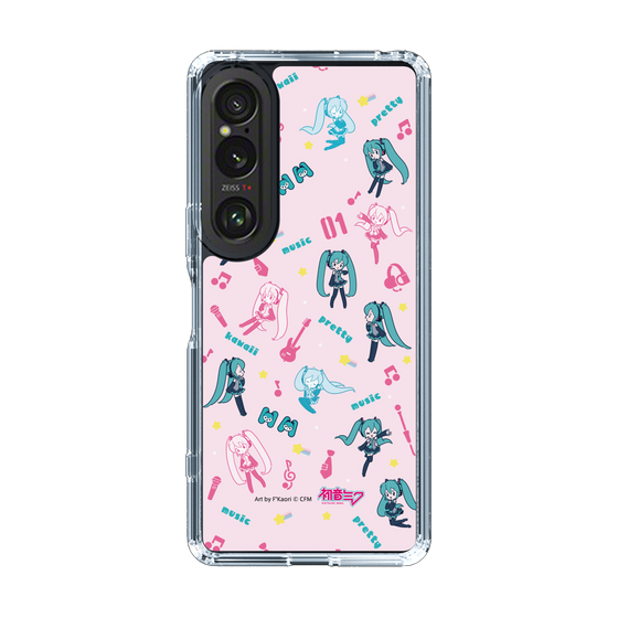 Slim Protection Case［ HATSUNE MIKU - Instrumental - Pink ］