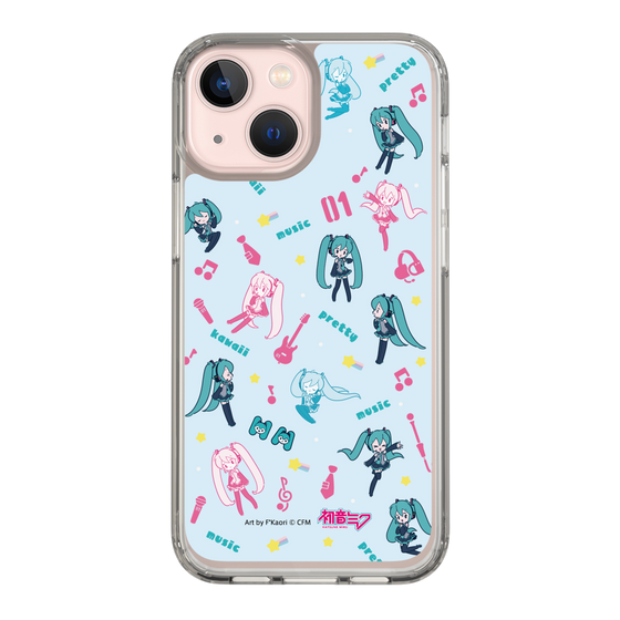 Slim Protection Case［ HATSUNE MIKU - Instrumental - Blue ］