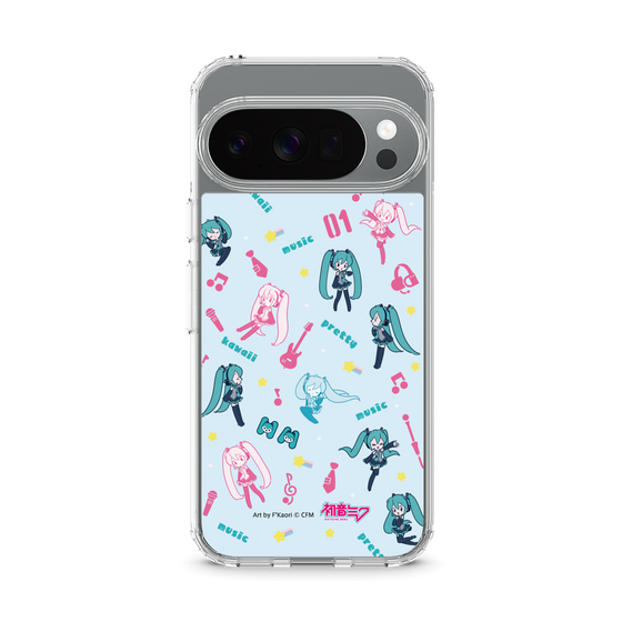 Slim Protection Case［ HATSUNE MIKU - Instrumental - Blue ］