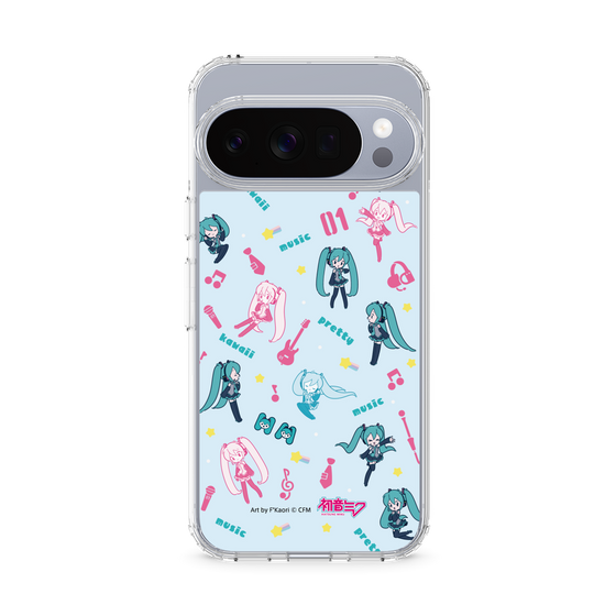 Slim Protection Case［ HATSUNE MIKU - Instrumental - Blue ］