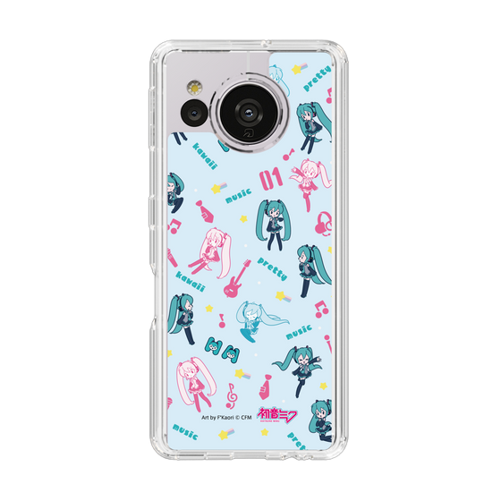 Slim Protection Case［ HATSUNE MIKU - Instrumental - Blue ］