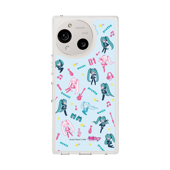 Slim Protection Case［ HATSUNE MIKU - Instrumental - Blue ］